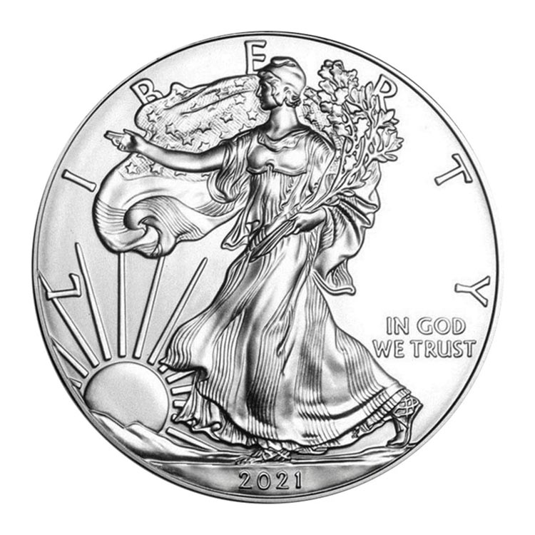 Moneda coleccionable personalizada American Silver Eagle