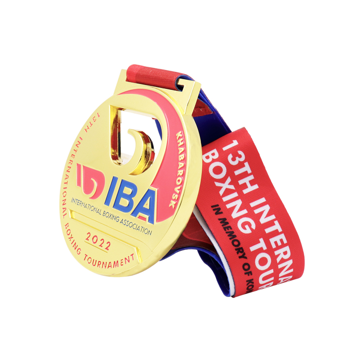 Servicio voluntario de balonmano de medalla de bronce personalizado barato