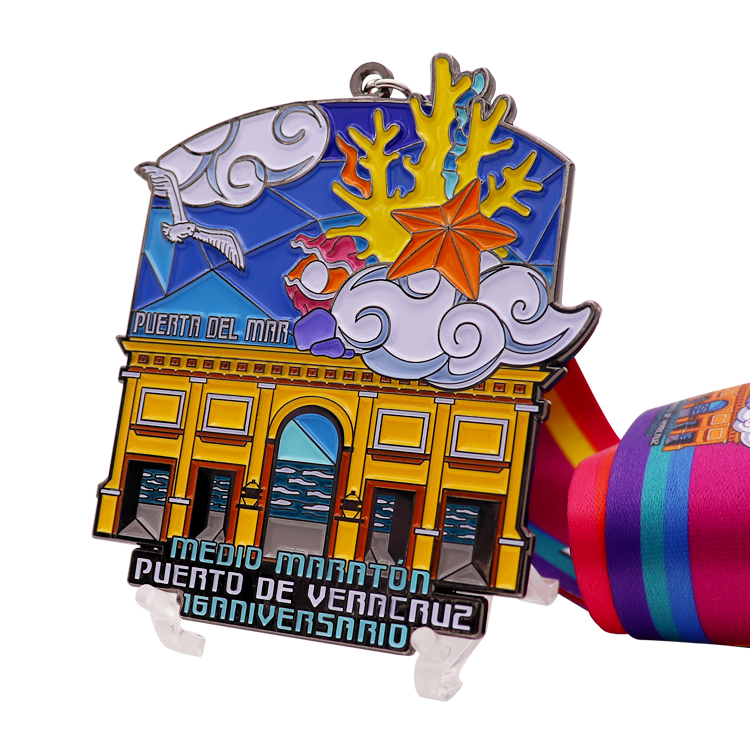 Medallas de Carnaval personalizadas con relleno de esmalte suave