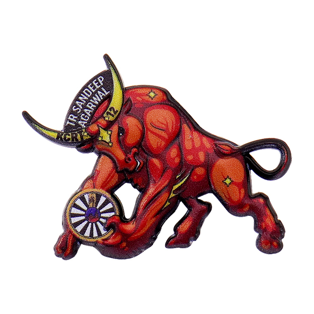 pin de esmalte personalizado texturizado