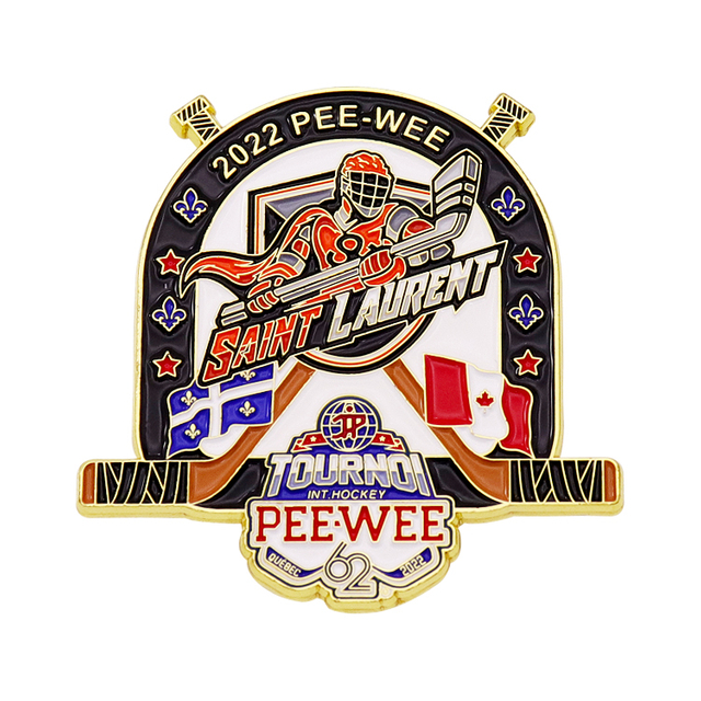 pasador de esmalte personalizado de doble cara