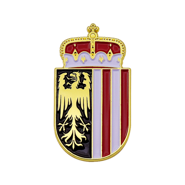 pin de esmalte personalizado texturizado