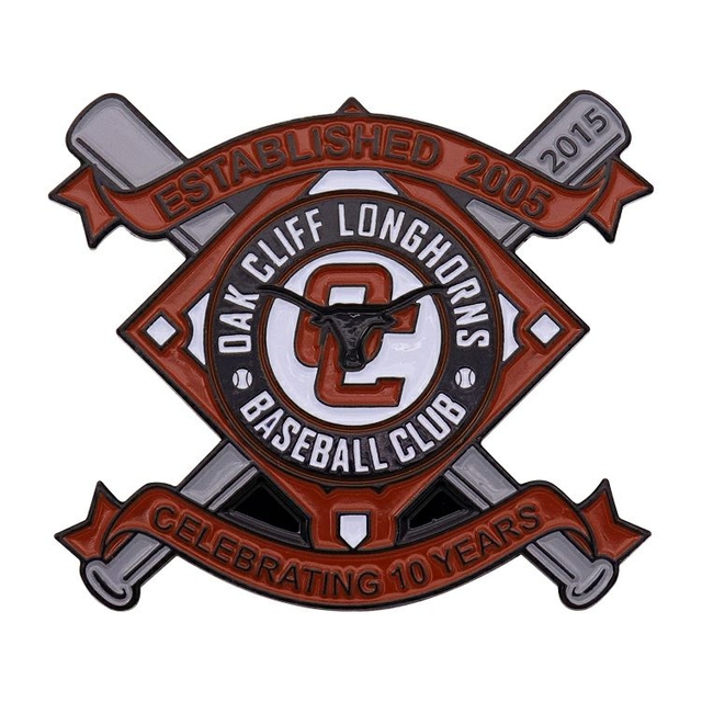 Pin de esmalte de béisbol personalizado de metal Pin de solapa de guante de cuero y murciélago