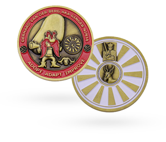 monedas militares