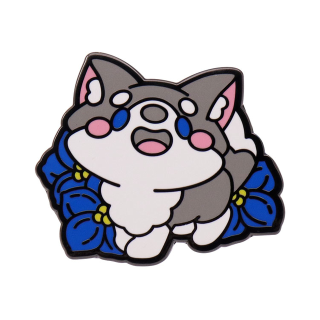 pin de esmalte personalizado en forma